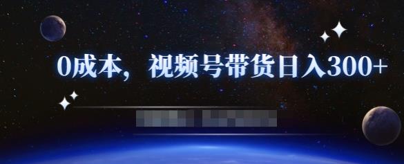 零基础视频号带货赚钱项目，0成本0门槛轻松日入300+【视频教程】￼-七三阁