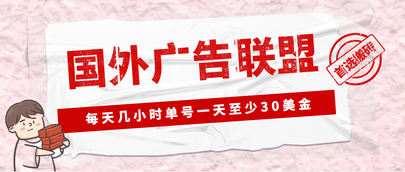 外面收费1980最新国外LEAD广告联盟搬砖项目，单号一天至少30美金(详细教程)-七三阁