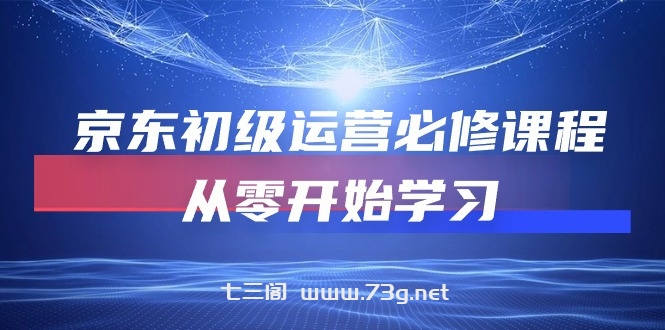 （10261期）京东初级运营必修课程，从零开始学习-七三阁